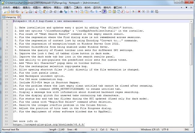 notepad++